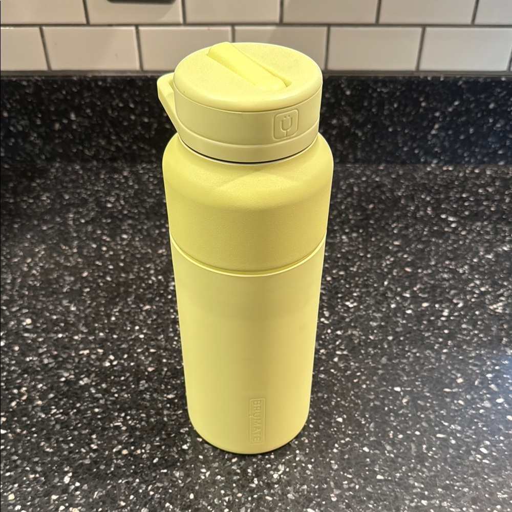Brumate 35oz Rotera Yellow Insulated Water Bottle